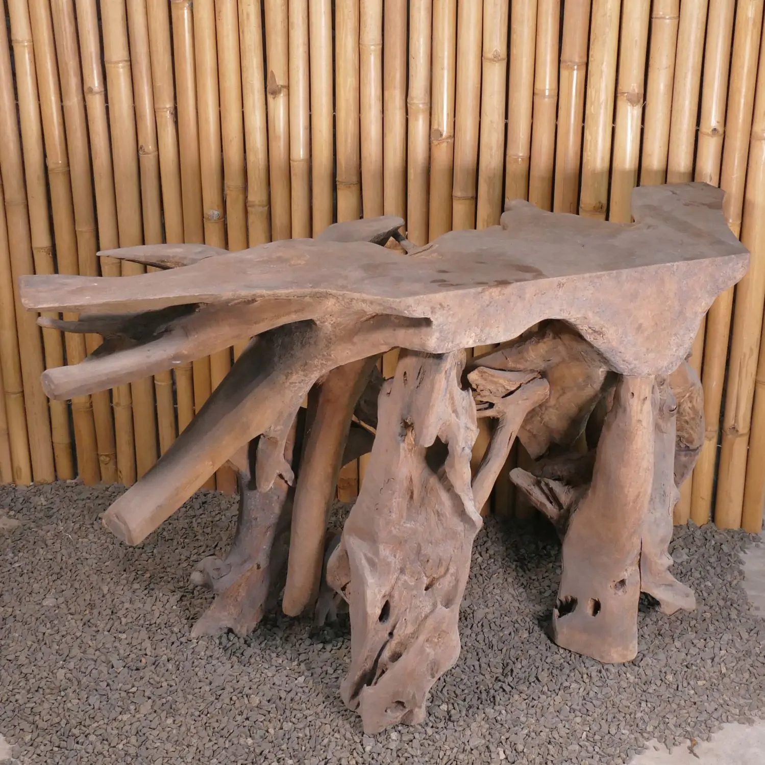  Product image 5 of the product “Console made of teak wood about 135cm length ”